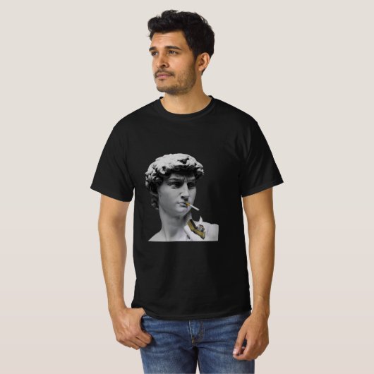 DAVID STATUE T-SHIRT ONTWERP (Voorkant volledig)