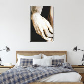 David van Michelangelo Buonarroti , 1501-04 Canvas Afdruk (Insitu (Slaapkamer))