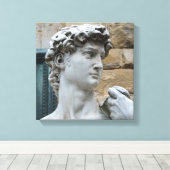 David van Michelangelo Canvas Afdruk (Insitu (Houten vloer))
