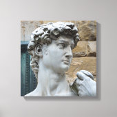 David van Michelangelo Canvas Afdruk (Voorkant)
