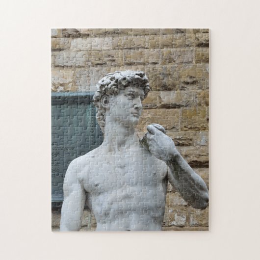 David van Michelangelo Legpuzzel (Verticaal)