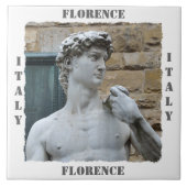 David van Michelangelo Tegeltje (Voorkant)