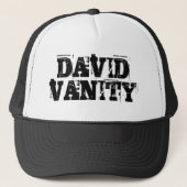 DAVID VANITY Trucker Pet (Voorkant)