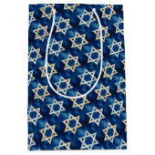 David Waterverf Chanoeka Medium Cadeauzakje (Voorkant)