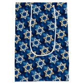 David Waterverf Chanoeka Medium Cadeauzakje (Achterkant)