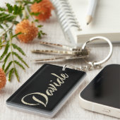 Davide Name whitegold Porte-clés (Devant droit)