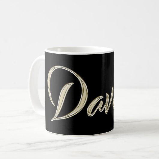 Davide Name whitegold Tasse Teetasse (Devant gauche)