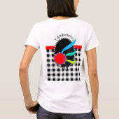 Davidic Dancer avec Tambourine T-Shirt (Dos)