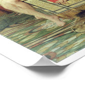 David's belofte aan Bathsheba Poster (Hoek)