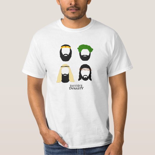David's Dynasty - Beard - T-Shirt (Voorkant)