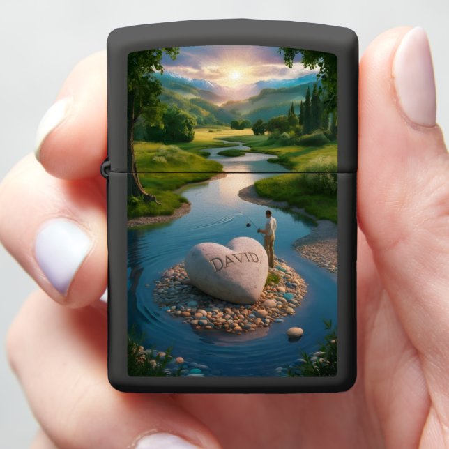 David's Heart stone River (In Hand)
