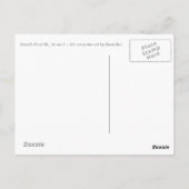 David's Pool 06161 Custom 3d Computer Art briefkaa Briefkaart (Achterkant)