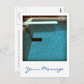 David's Pool 0916 Carte postale 3d Computer Art pe (Devant / Derrière)