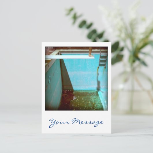 David's Pool 09f21 Carte postale 3d Computer Art p (Debout devant)