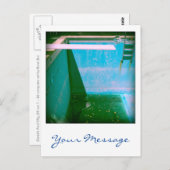 David's Pool 09g05 Carte postale 3d Computer Art p (Devant / Derrière)