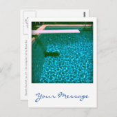 David's Pool 09iso Custom 3d Computer Art carte po (Devant / Derrière)