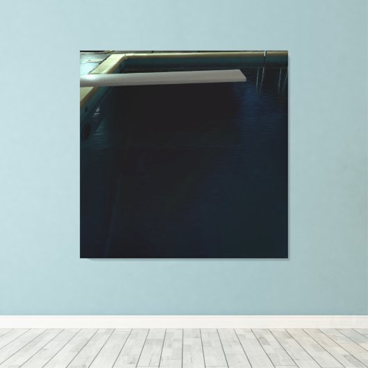 DAVID'S POOL REEKS 09c_04 Canvas (Insitu (Houten vloer))