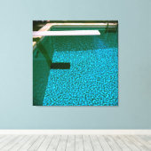 DAVID'S POOL SERIES 09_16 Canvas (Insitu (Houten vloer))