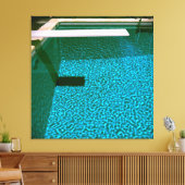 DAVID'S POOL SERIES 09_16 Canvas Afdruk (Insitu (Woonkamer))