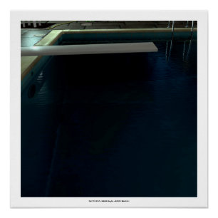 DAVID'S POOL SERIES 09c_04- Poster 3D Computer ART