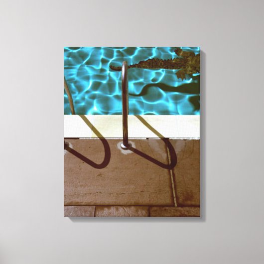DAVID'S POOL SERIES p06 Canvas Afdruk (Voorkant)