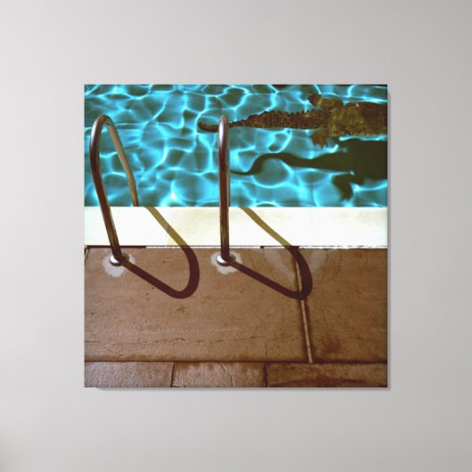 DAVID'S POOL SERIES p06 Canvas Afdruk (Voorkant)