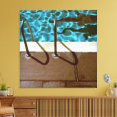 DAVID'S POOL SERIES p06 Canvas Afdruk (Insitu (Woonkamer))