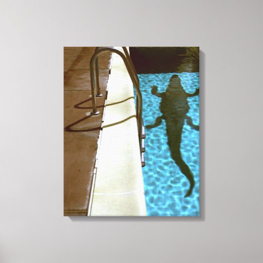 DAVID'S POOL SERIES p08b Canvas Afdruk (Voorkant)