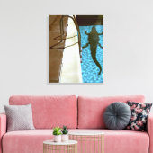 DAVID'S POOL SERIES p08b Canvas Afdruk (Insitu (Woonkamer))