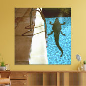 DAVID'S POOL SERIES p08b Canvas Afdruk (Insitu (Woonkamer))