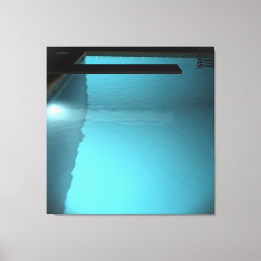 DAVID'S POOL SERIES p09d Canvas Afdruk (Voorkant)