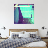 DAVID'S POOLSERIE p09f21 Canvas Afdruk (Insitu (Slaapkamer))