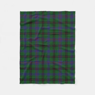Davidson Clan Tartan Fleece Blanket