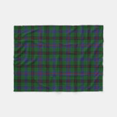 Davidson Clan Tartan Fleece Blanket Deken (Voorkant (Horizontaal))