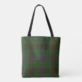 Davidson Clan Tartan Monogram Tote Bag (Achterkant)