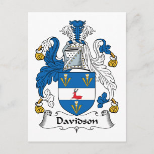 Davidson Family Crest Briefkaart
