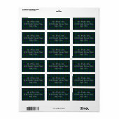 Davidson Tartan Label (Full Sheet)