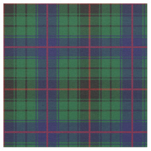 Davidson Tartan Print Stof