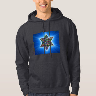 Davidsster met edelstenen hoodie