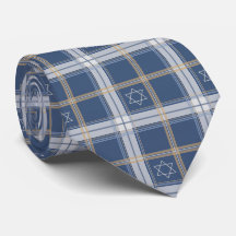 Davidster Blauwe Tartan