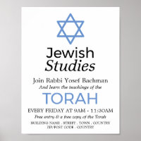 Davidster, Jodendom, Joodse Studies Reclame