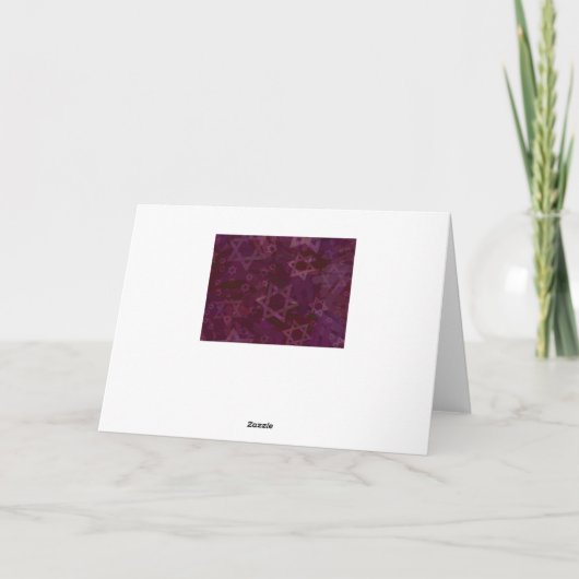 Davidster Kaart (Achterkant)