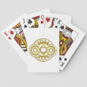 Davidster Pokerkaarten (Achterkant)