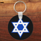 Davidster Sleutelhanger (Voorkant)