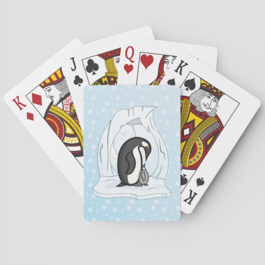 Davin en Annie de Penguins Classic Paring Cards Speelkaarten (Achterkant)
