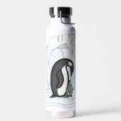 Davin en Annie de Pinguïns Waterfles (Links)