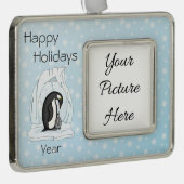 Davin en Annie the Penguins Lijst Ornament (Rechts)
