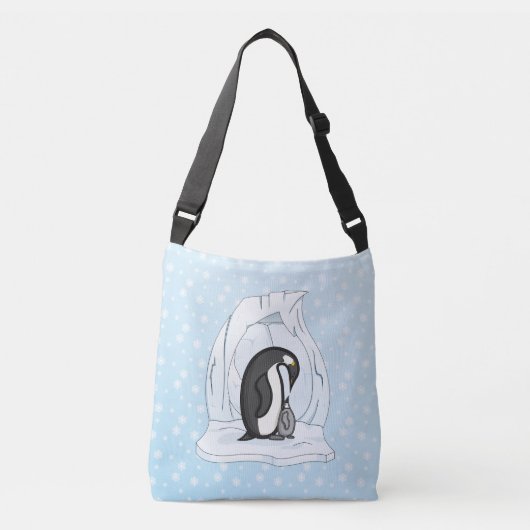 Davin et Annie le pingouins Sac tout-sur-impressio (Devant)