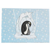 Davin et Annie le sac de cadeau de pingouins (Dos)