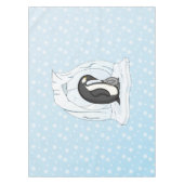 Davin et Annie les Manchots Nappe de table (Devant)